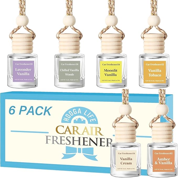 Vanilla Car Air Freshener Gift Set | HoogaLife