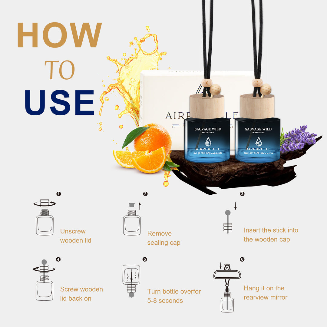 Sauvage Wild Car Air Freshener | AirPurelle