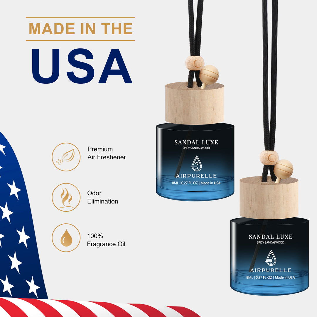Santal Luxe Car Air Freshener | AirPurelle
