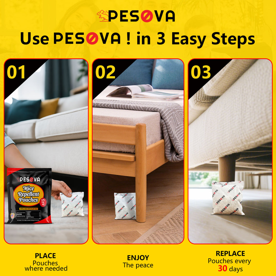Pesova Mice Repellent Pouches